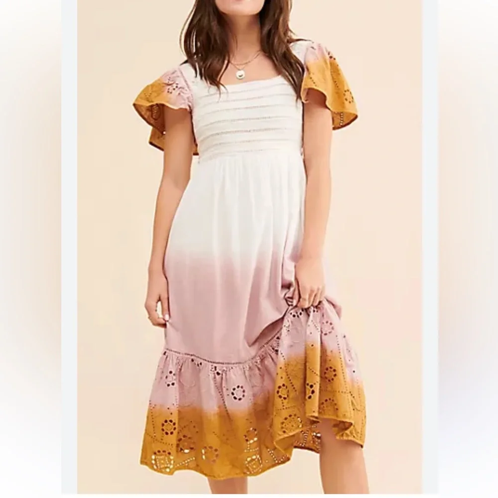 Forever that girl anthropologie ombre Dress size M